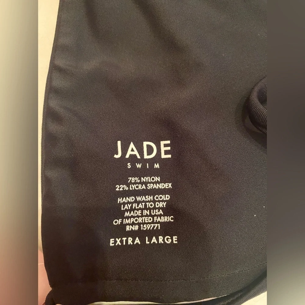 NWT Jade Swim Bikini Top Black Size XL - Picture 5 of 5